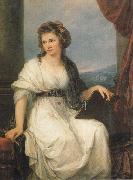 Angelica Kauffmann Self-Portrait painting